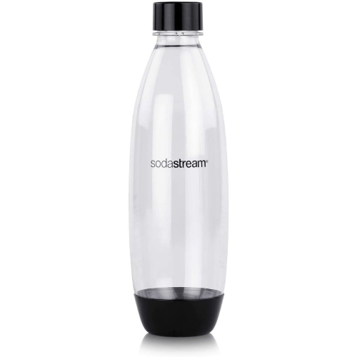 SODASTREAM BLACK AND WHITE PET BOTTLE 1L 2PIECES SODASTREAM BLACK AND WHITE PET BOTTLE 1L 2PIECES